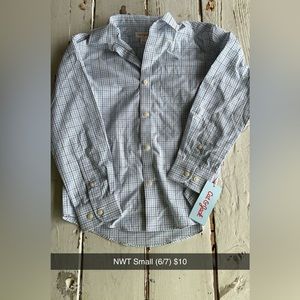 Long Sleeve Button Up Kids